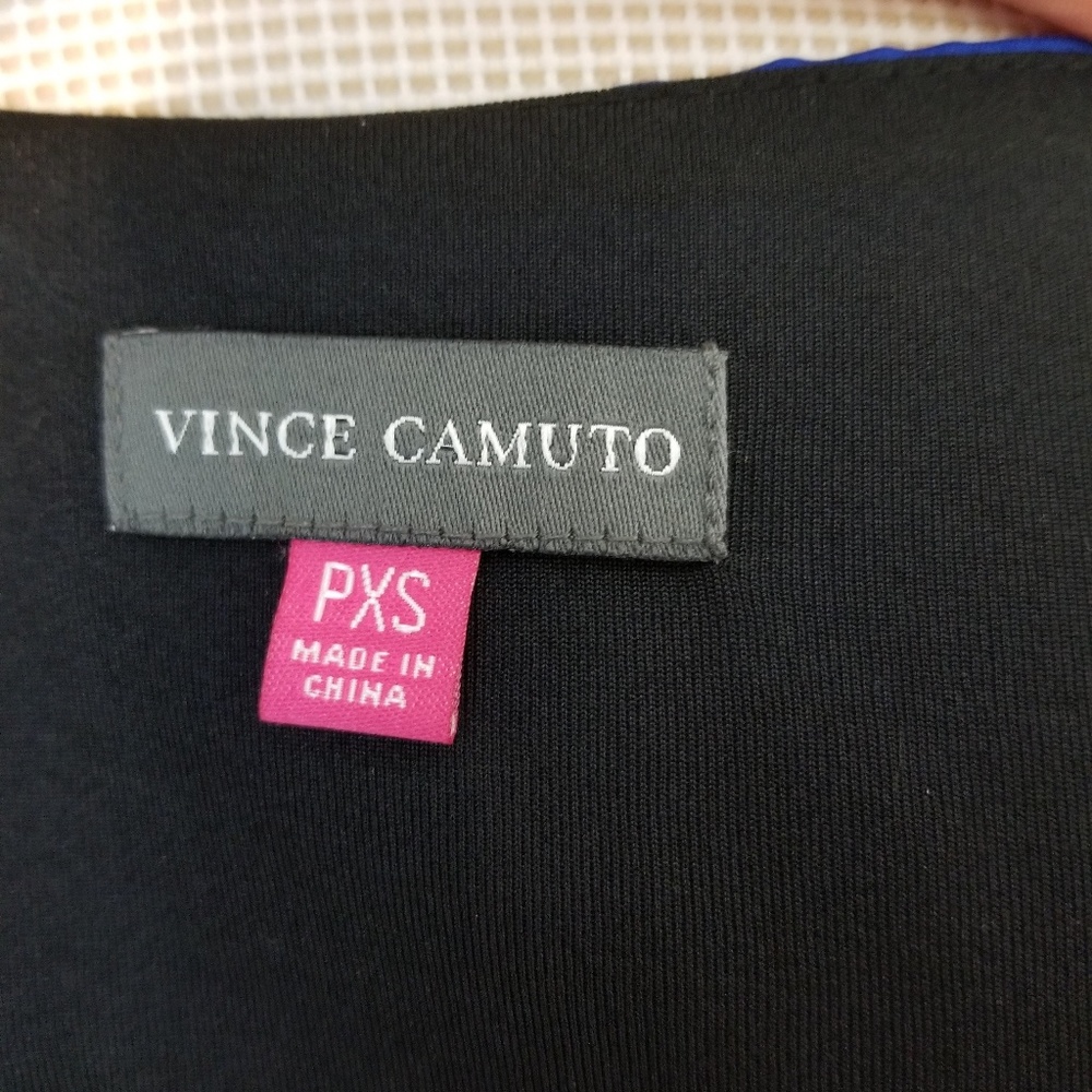 Vince Camuto Royal Blue Satin Blouse - Picture 8 of 8